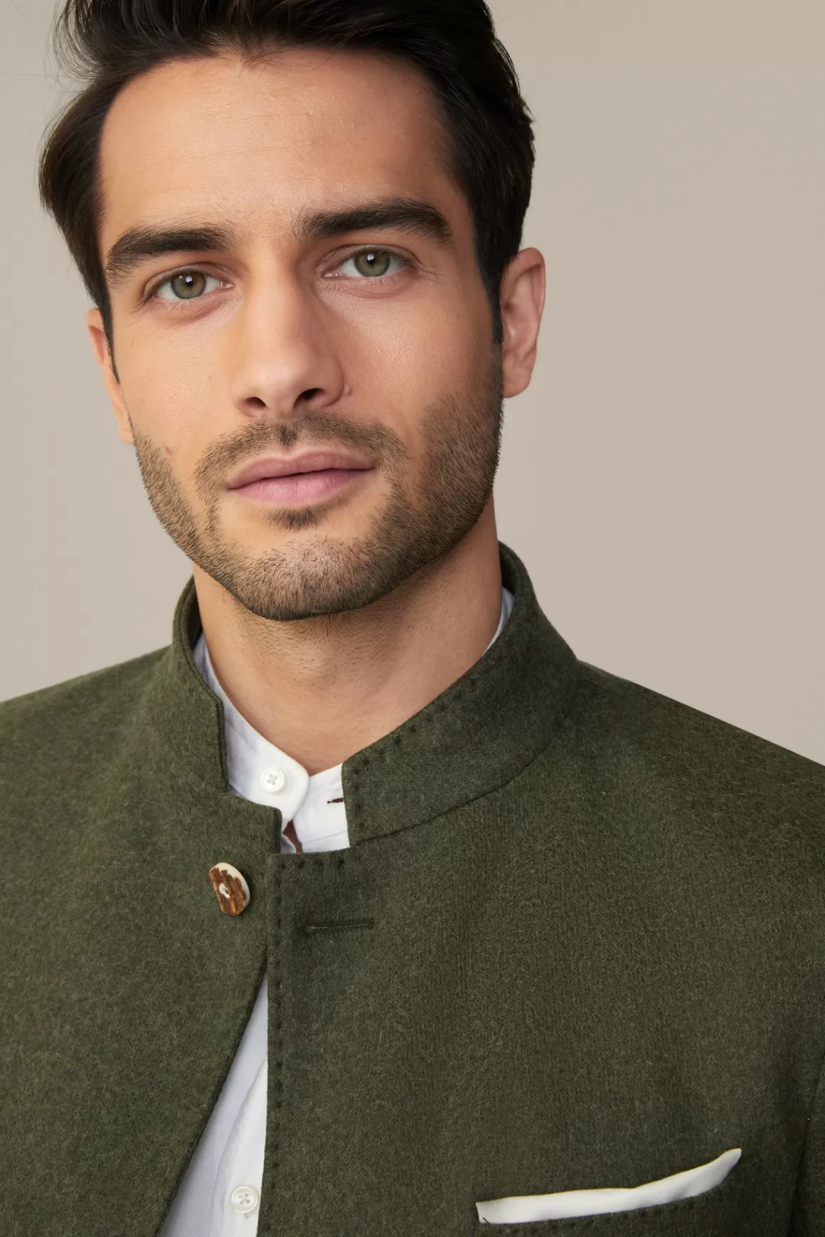 Altro Jacket With Stand-Up Collar In Medium Green<Windsor Store