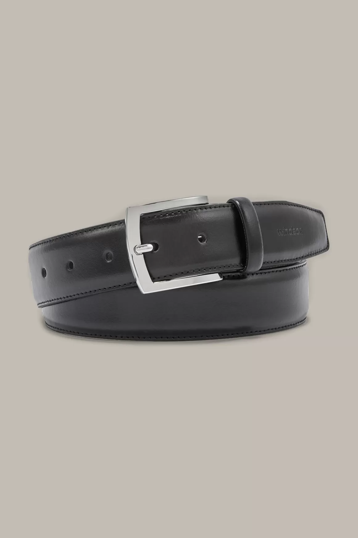 Black Leather Belt<Windsor Cheap