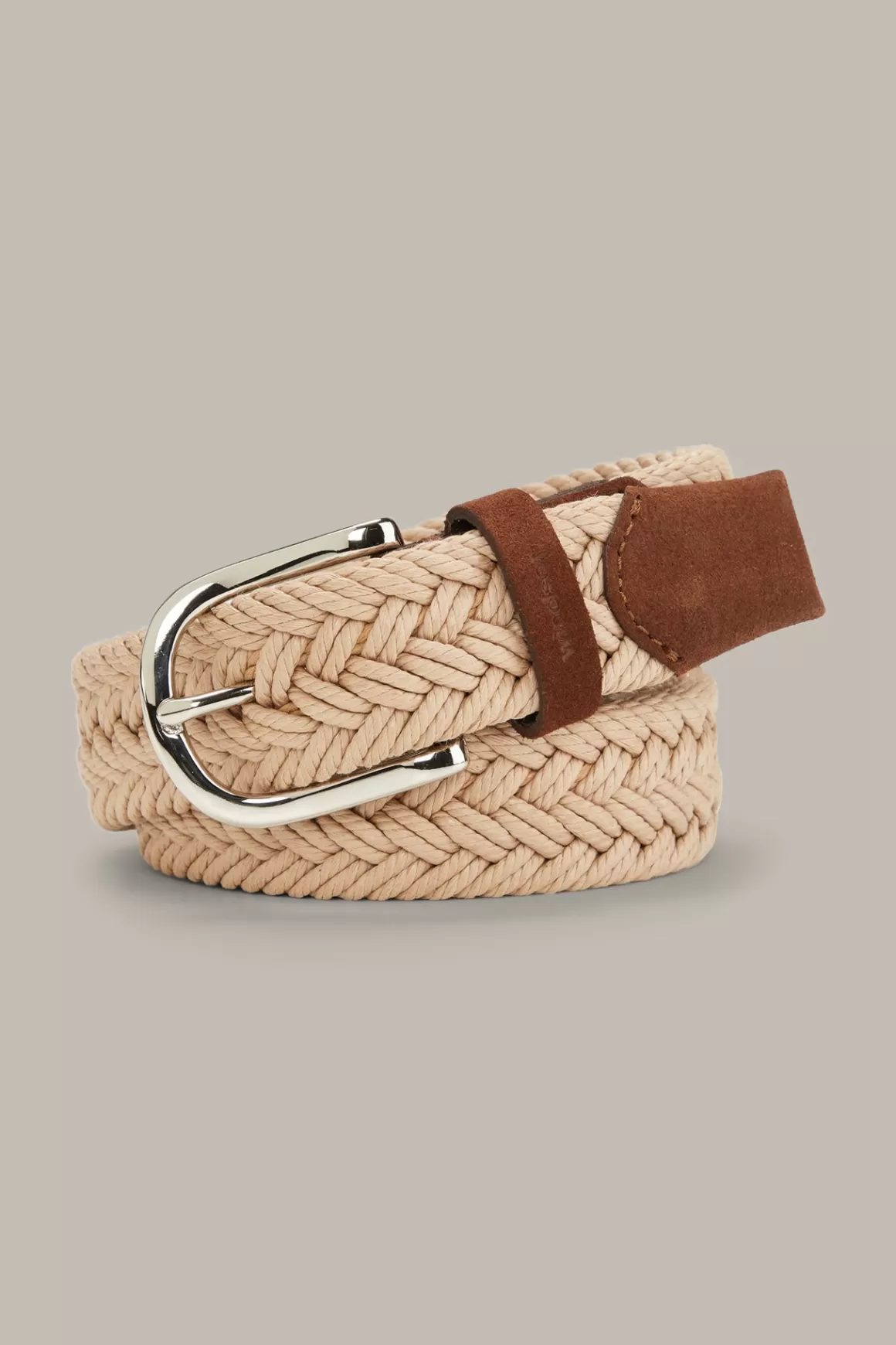 Braided Belt In Taupe<Windsor Online