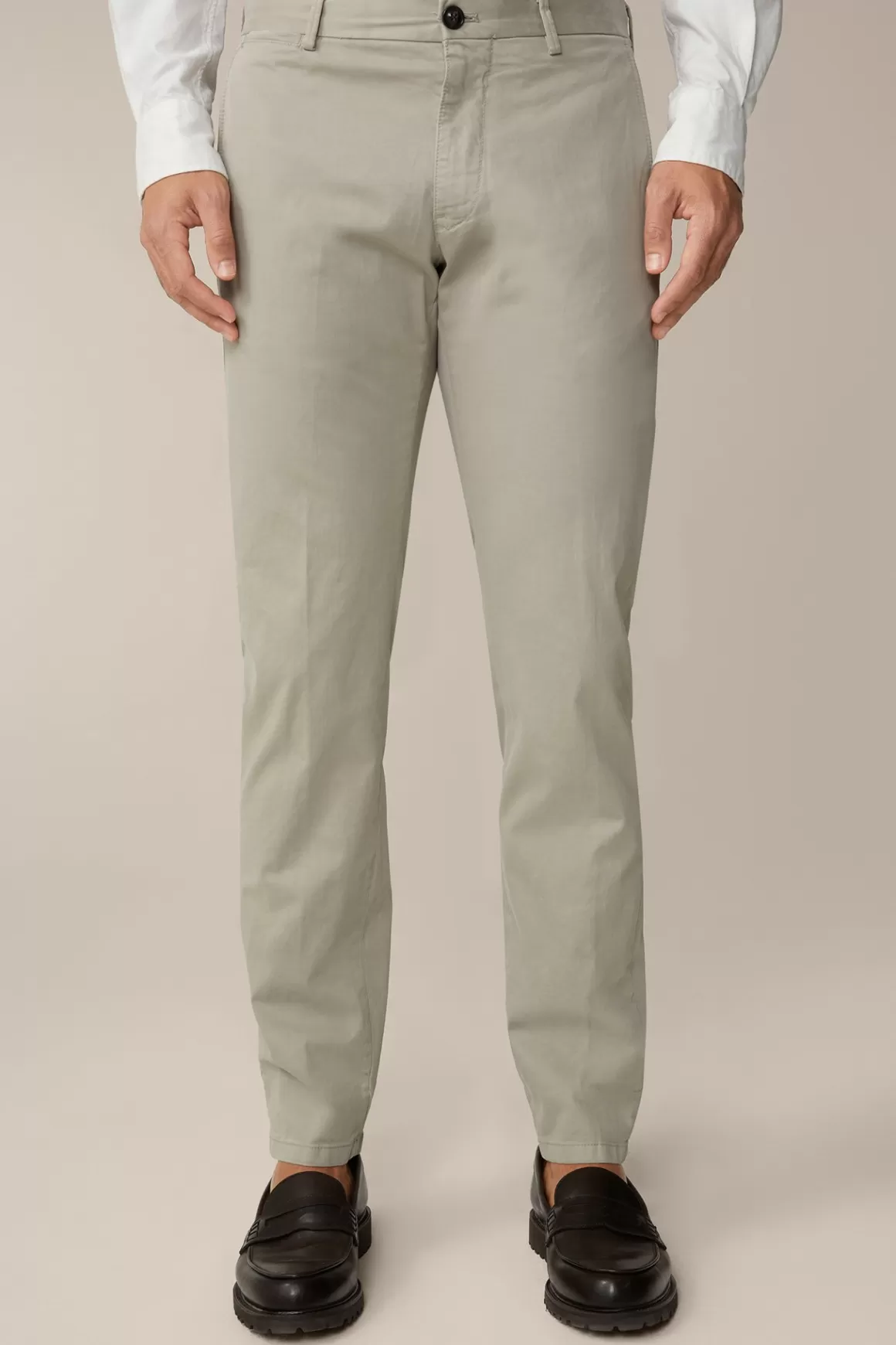 Cino Cotton Chinos In Beige<Windsor Best