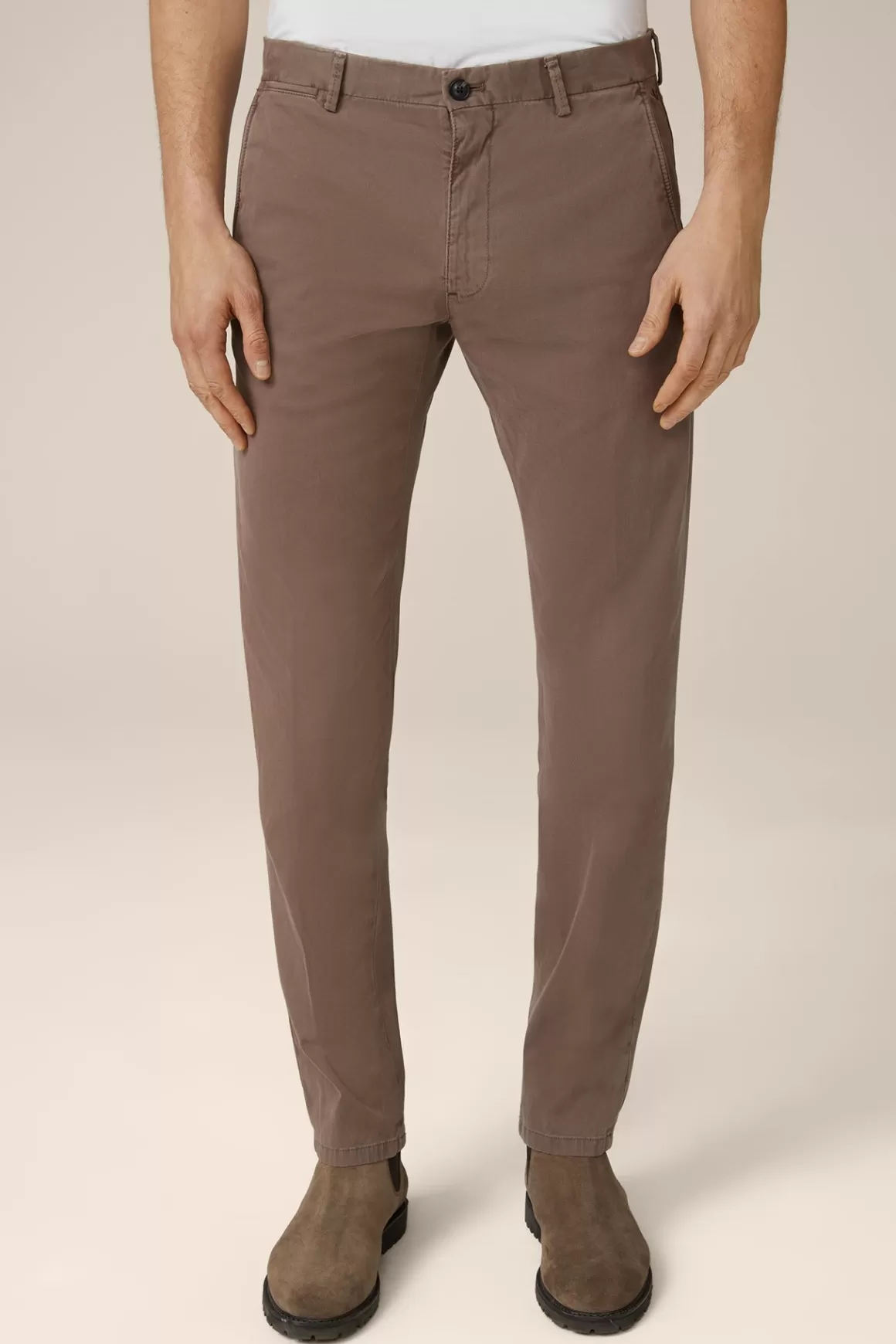 Cino Cotton Chinos In Brown<Windsor Online