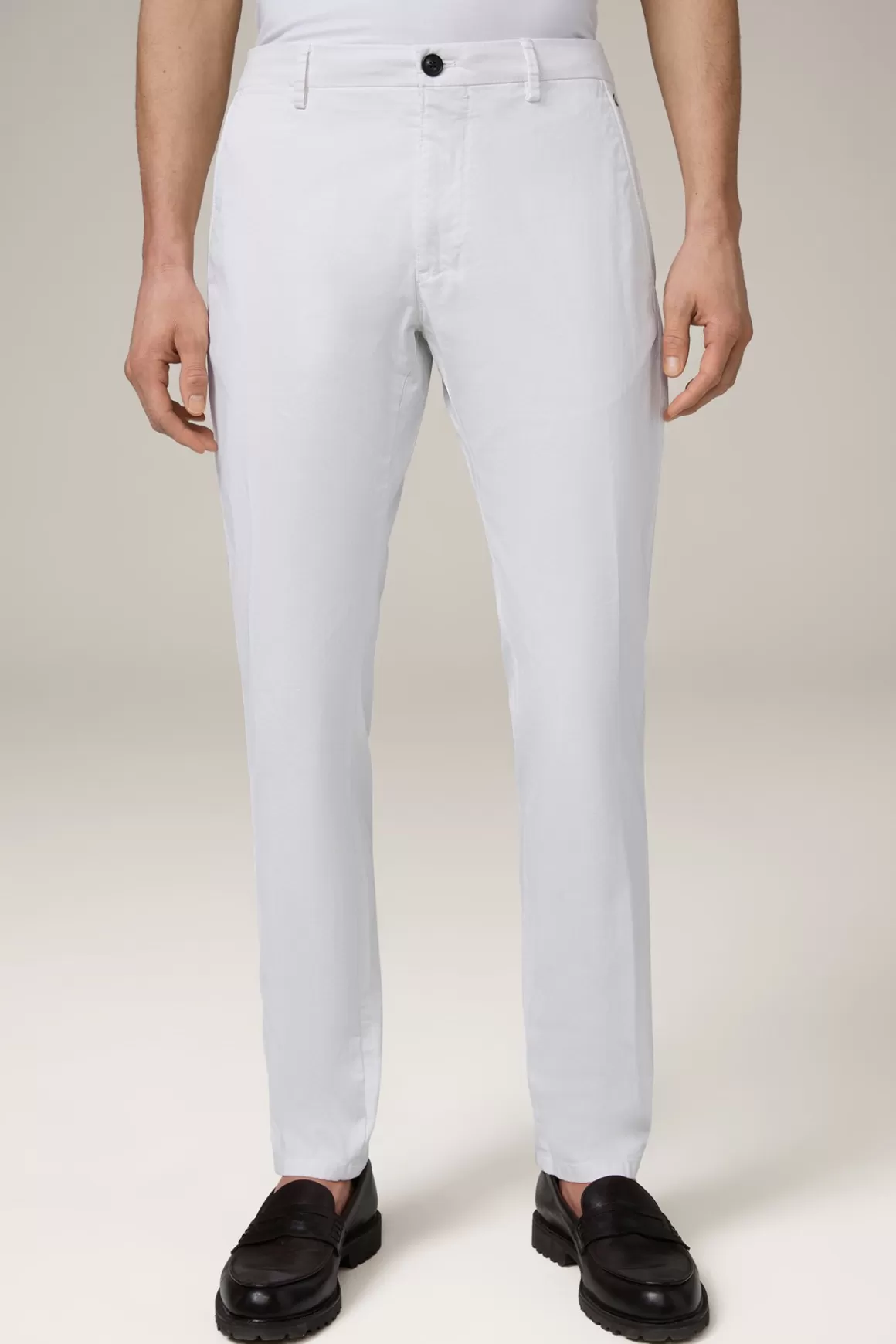 Cino Cotton Chinos In White<Windsor Cheap