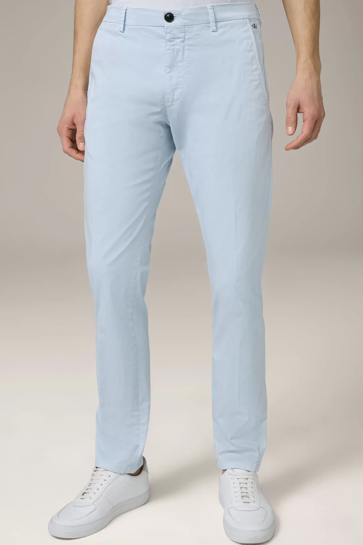 Cotton Cino Chinos In Light Blue<Windsor Sale