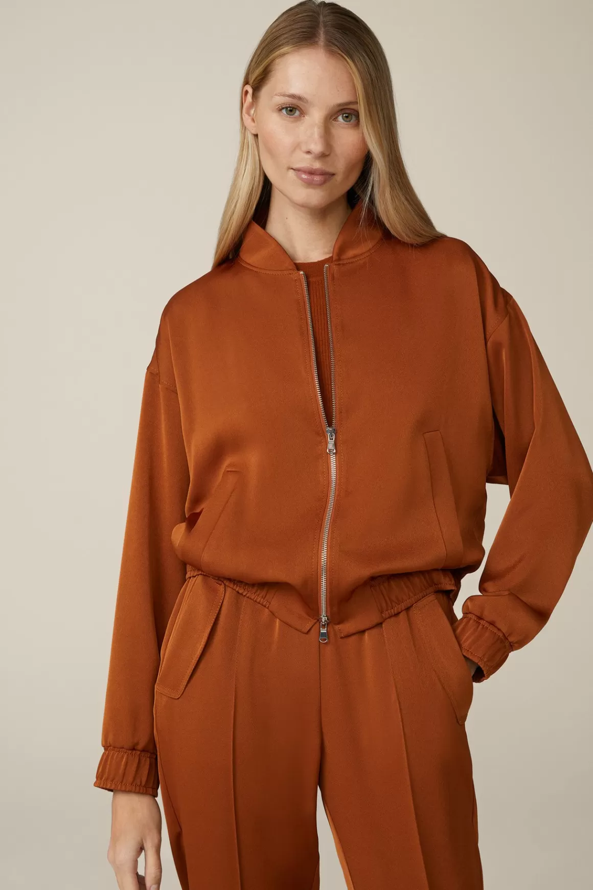 Crepe Blouson In Copper<Windsor Cheap