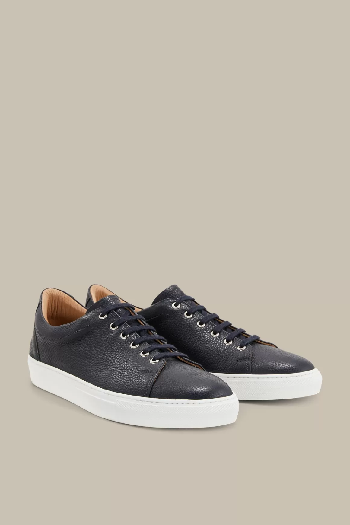 Flat Tennis Trainers By Ludwig Reiter In Navy, Unisex<Windsor New