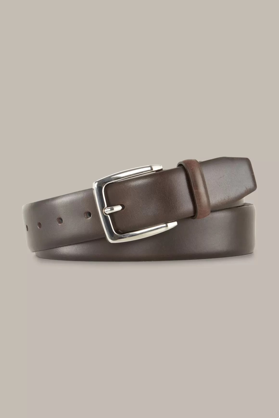 Leather Belt In Brown<Windsor Cheap