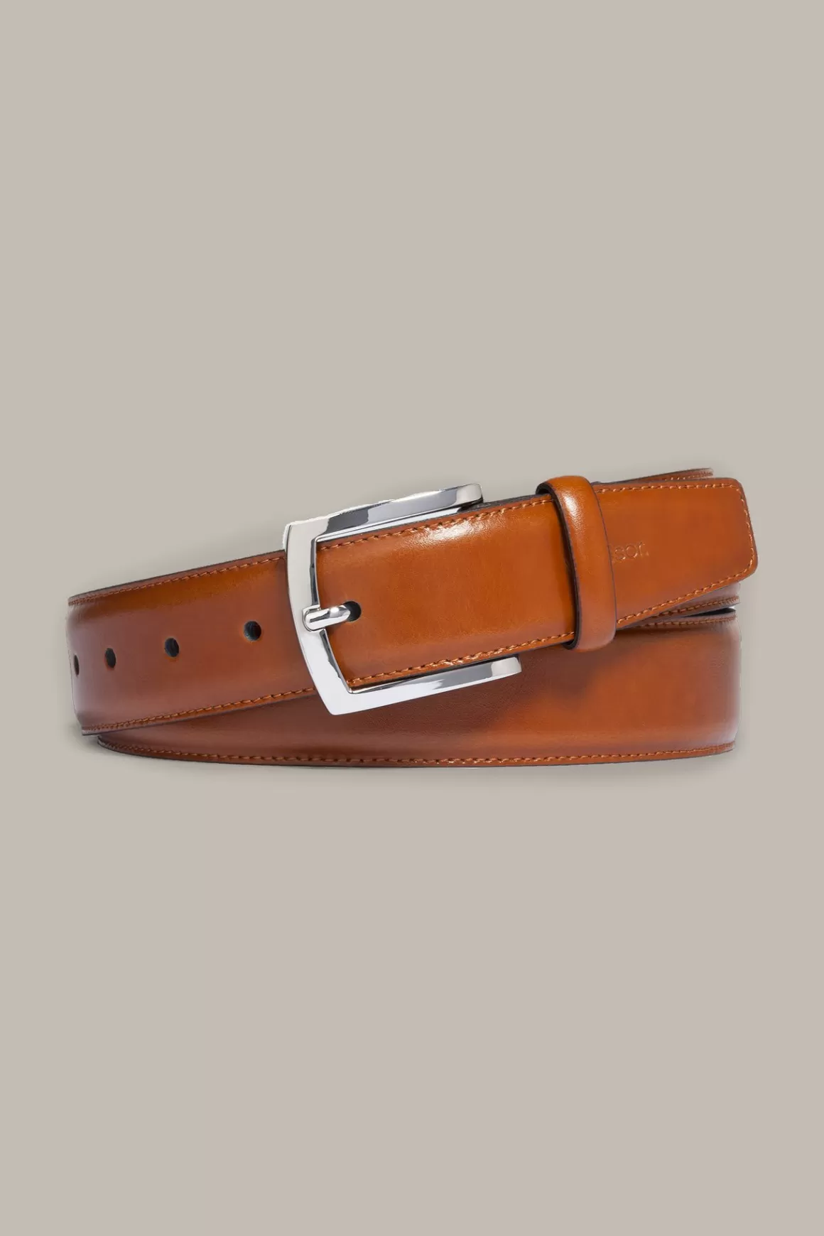 Leather Belt In Cognac<Windsor Cheap