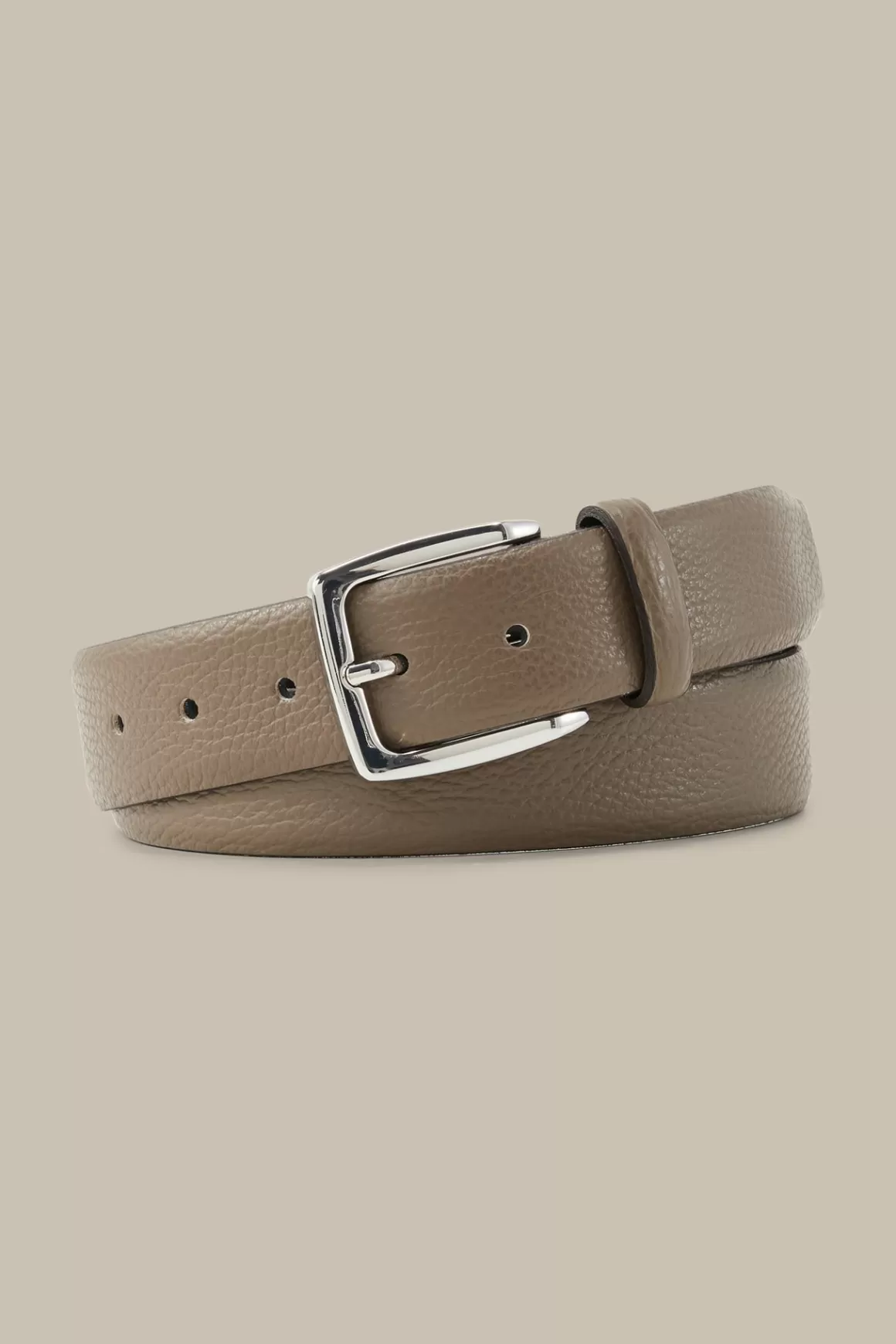 Leather Belt In Taupe<Windsor Clearance