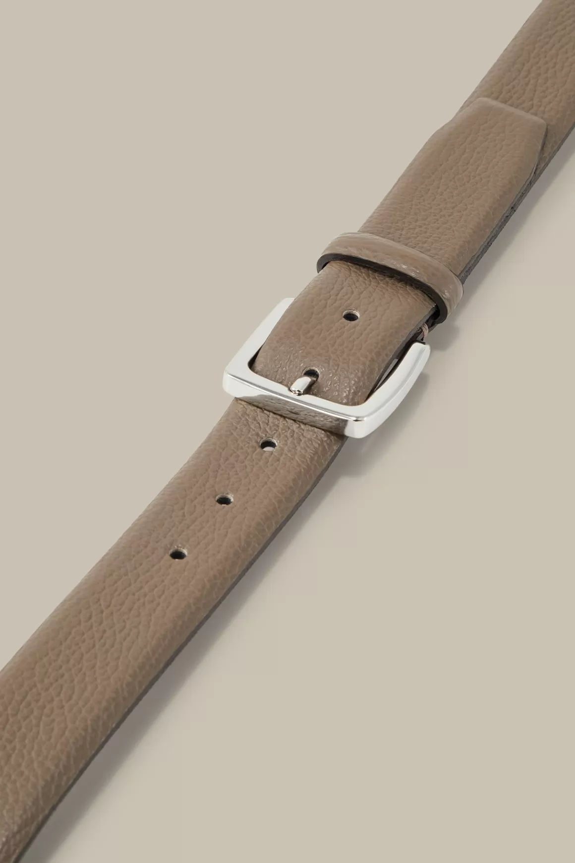 Leather Belt In Taupe<Windsor Clearance