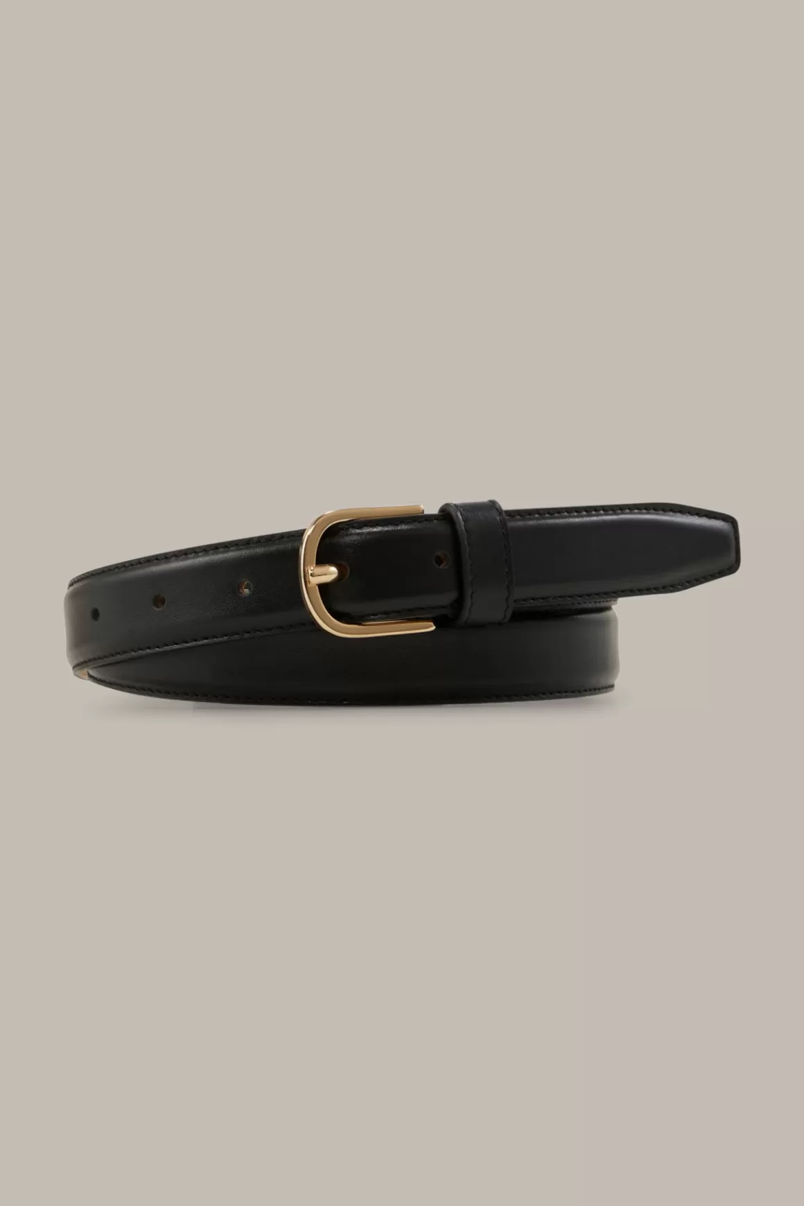 Nappa Belt In Black<Windsor Cheap