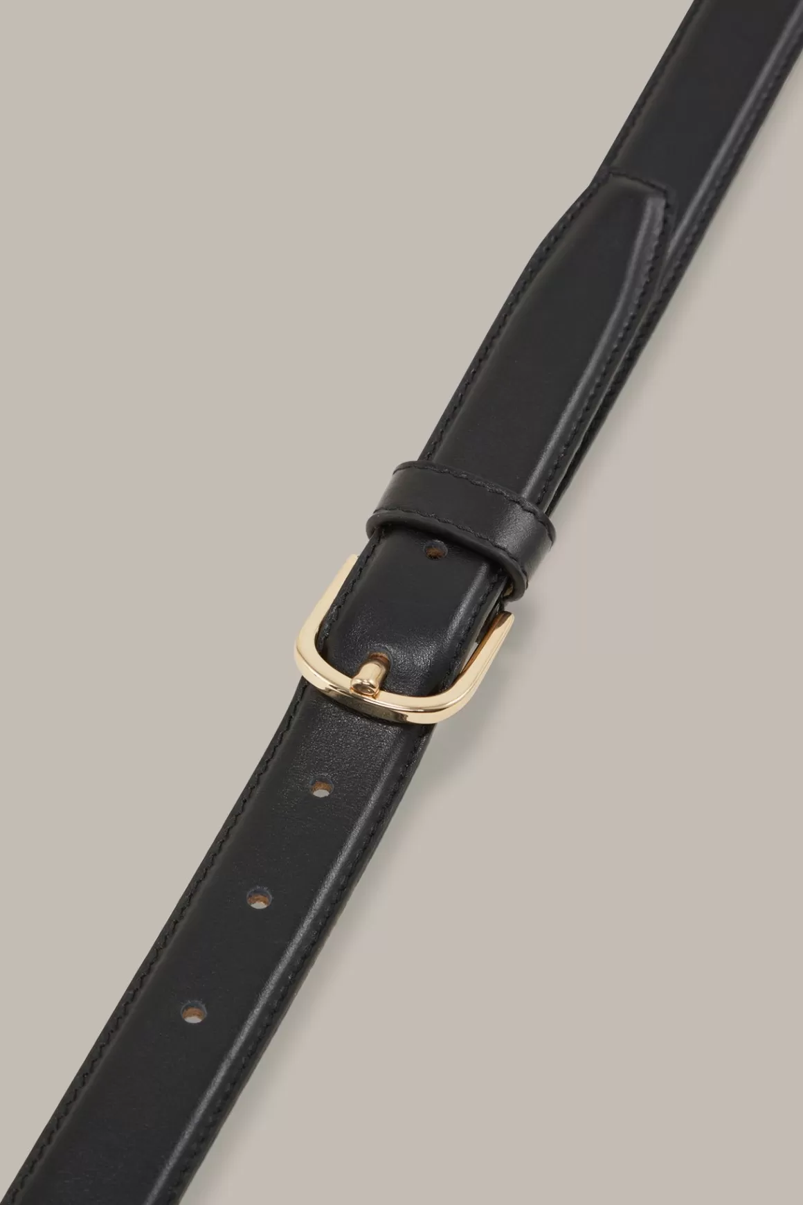 Nappa Belt In Black<Windsor Cheap