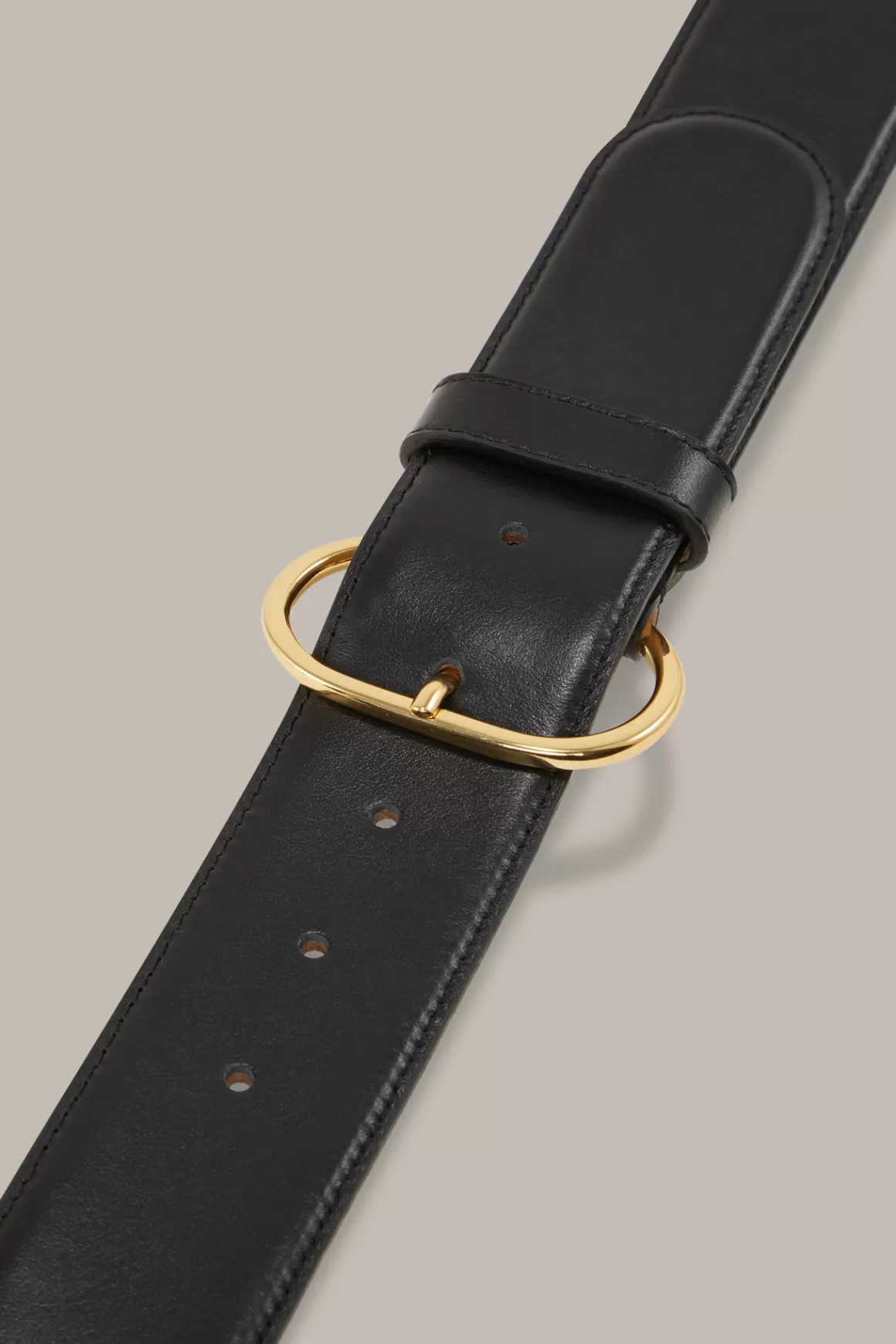 Nappa Belt In Black<Windsor New