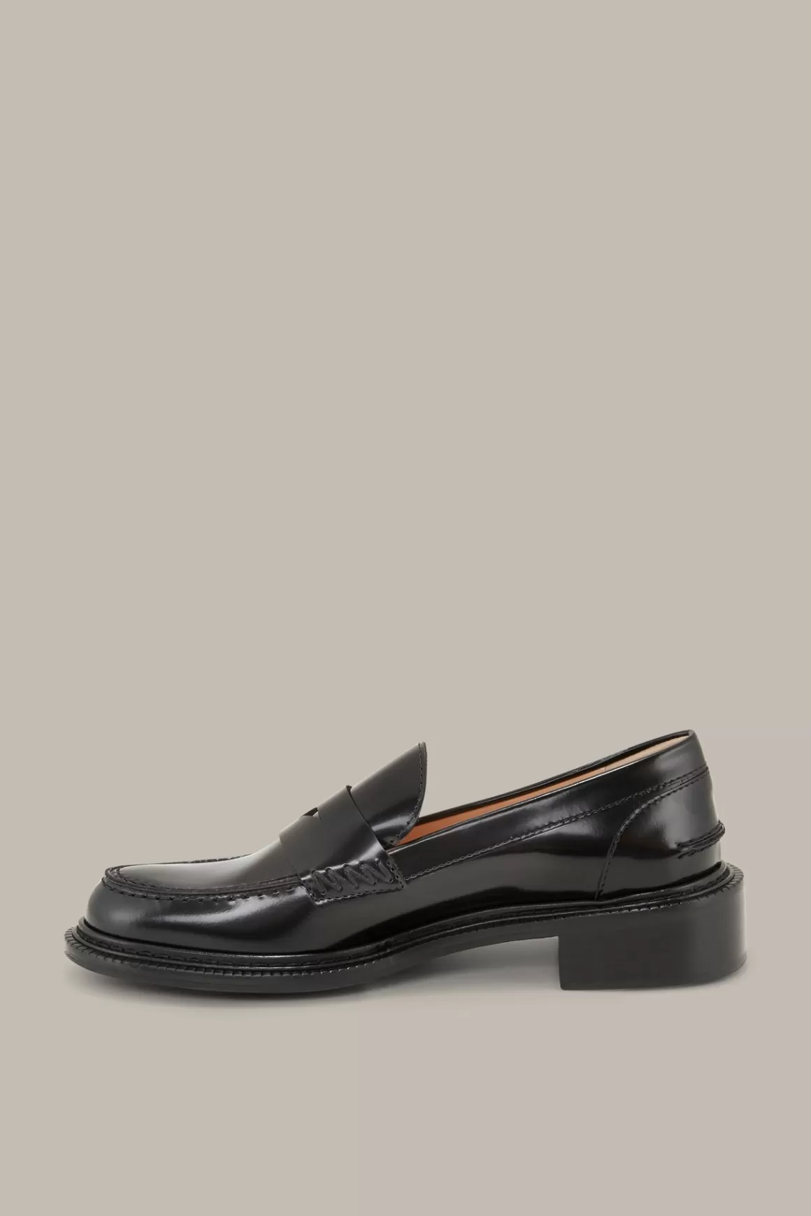 Nappa Calf Leather Loafers By Unutzer In Black<Windsor New