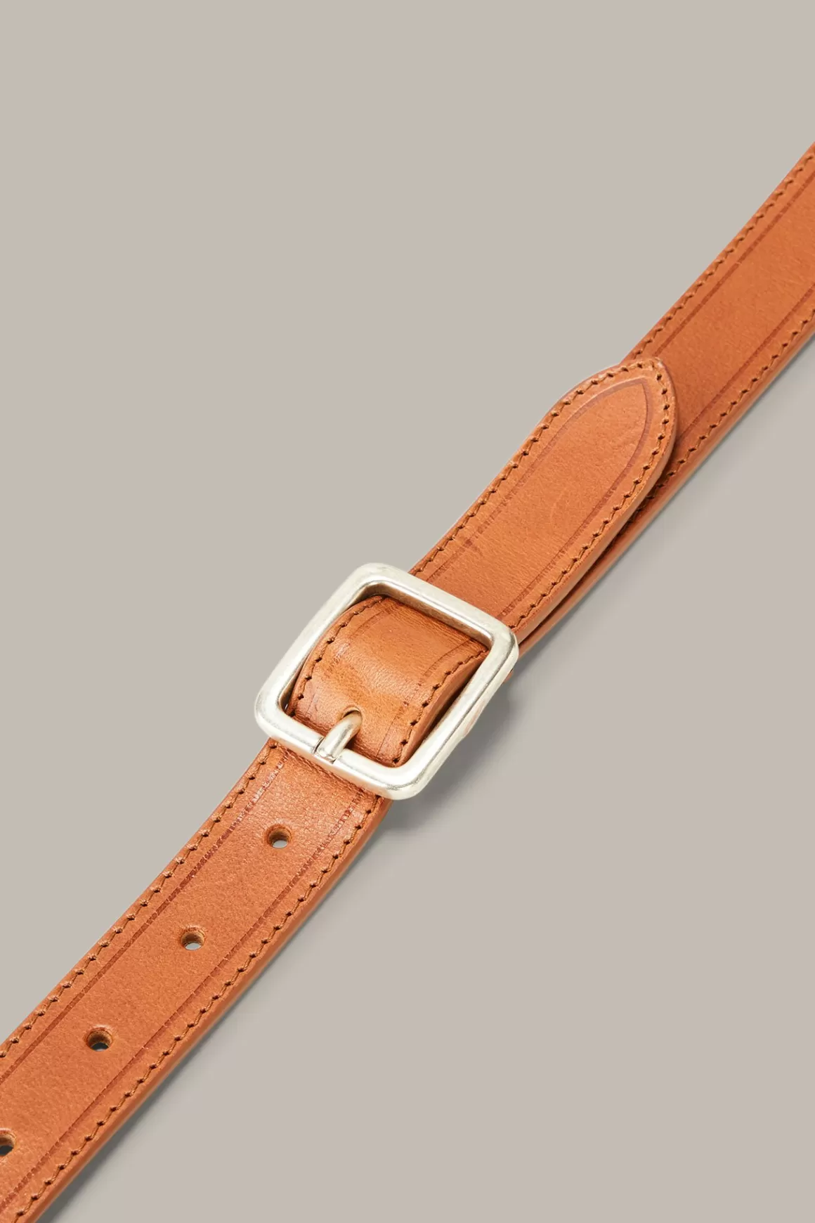 Nappa Leather Belt In Cognac<Windsor Online