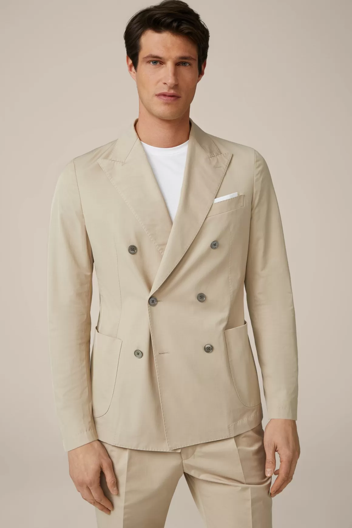 Satino Jacket In Beige<Windsor Discount