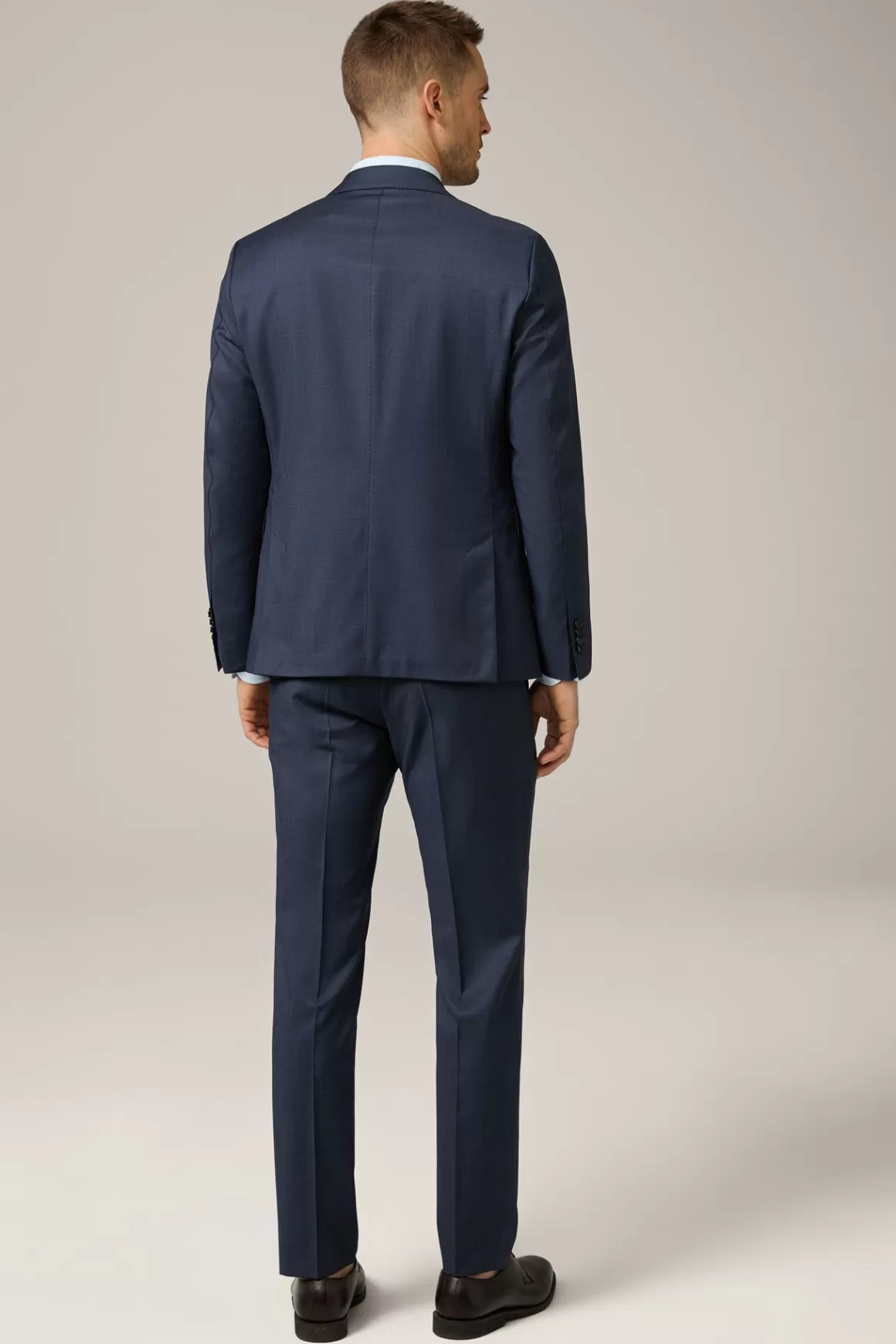 Sono-Bene Virgin Wool Suit In Dark Blue<Windsor Outlet