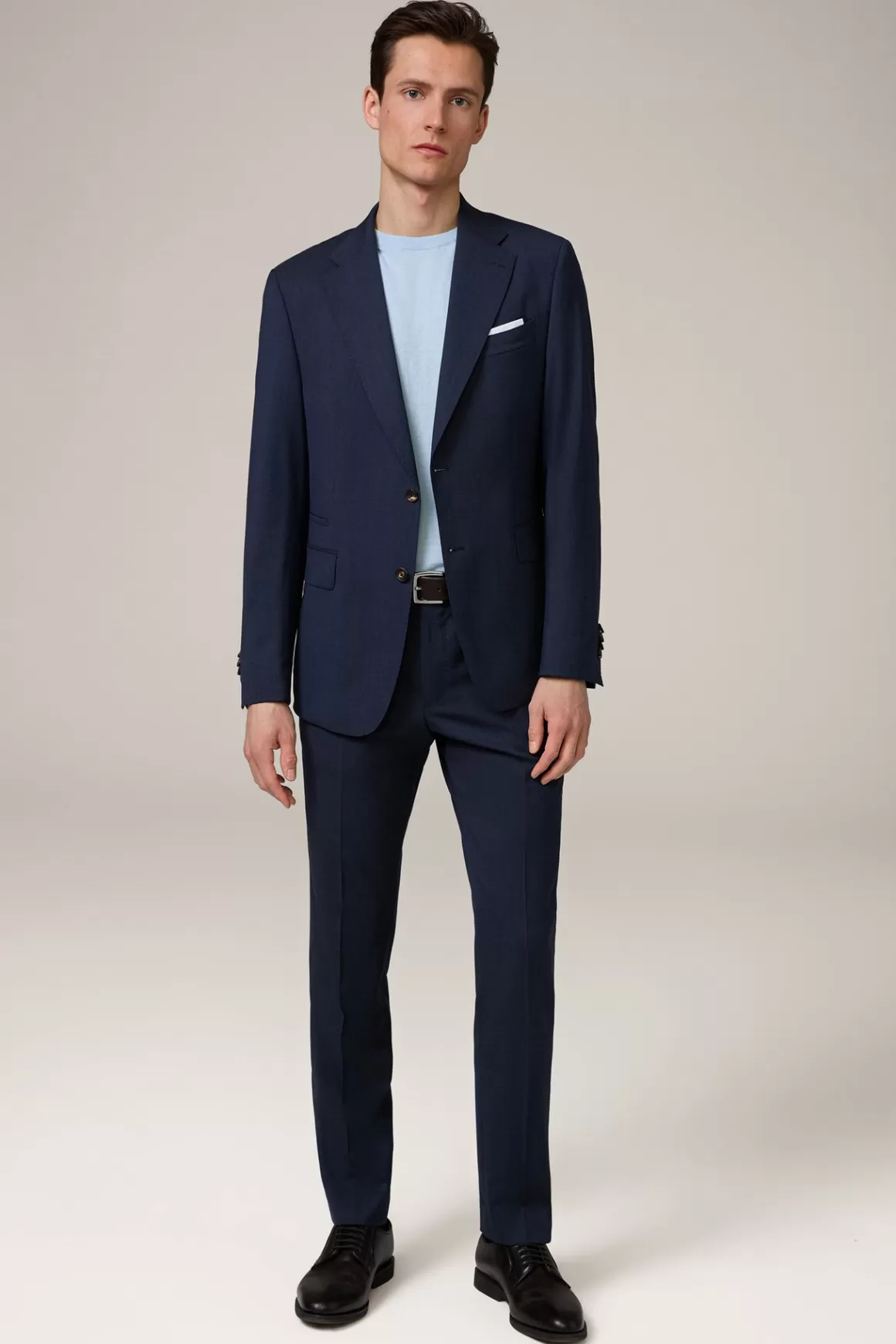 Sono-Bene Virgin Wool Suit In Navy<Windsor Fashion