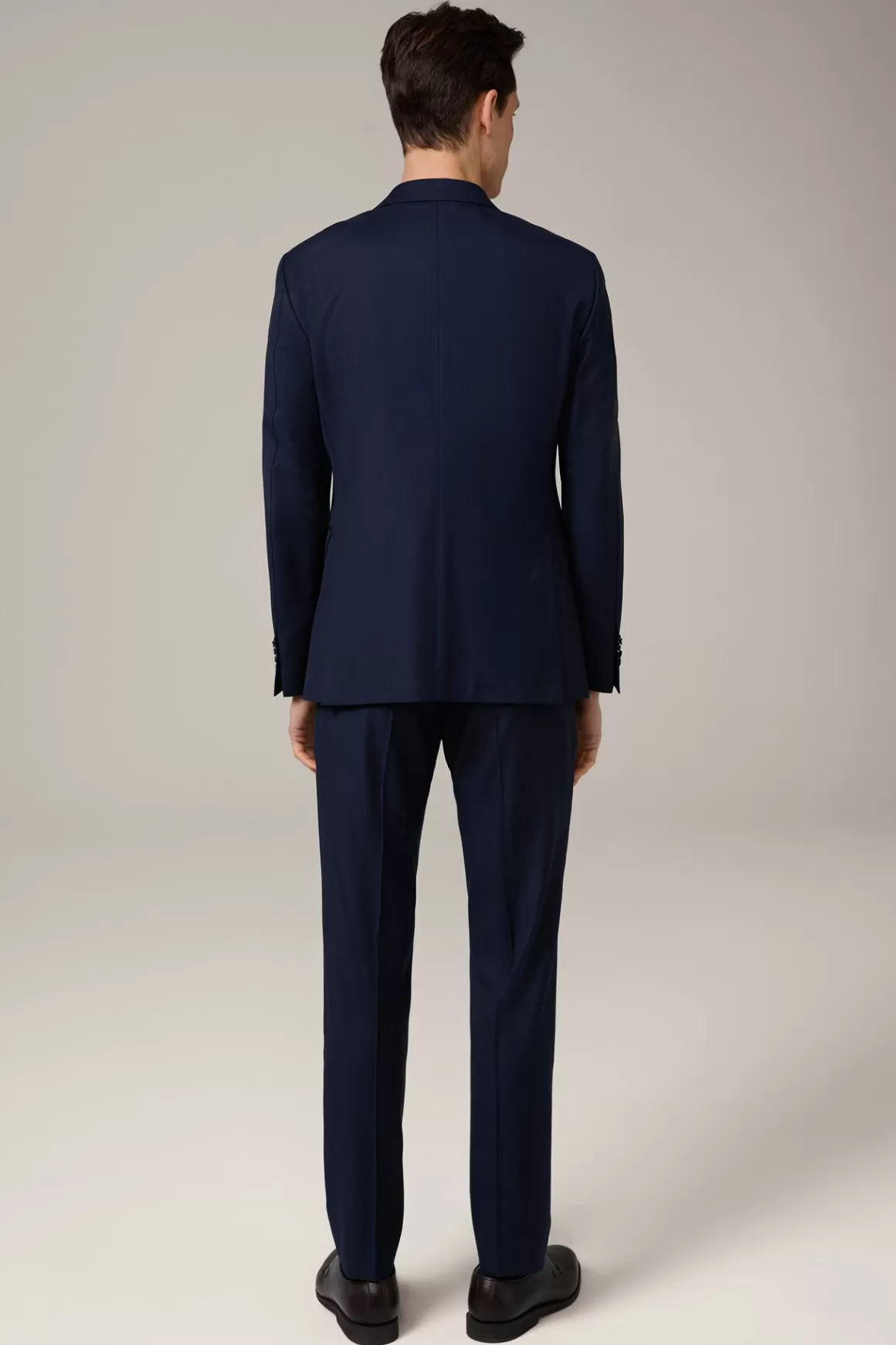 Sono-Bene Virgin Wool Suit In Navy<Windsor Cheap