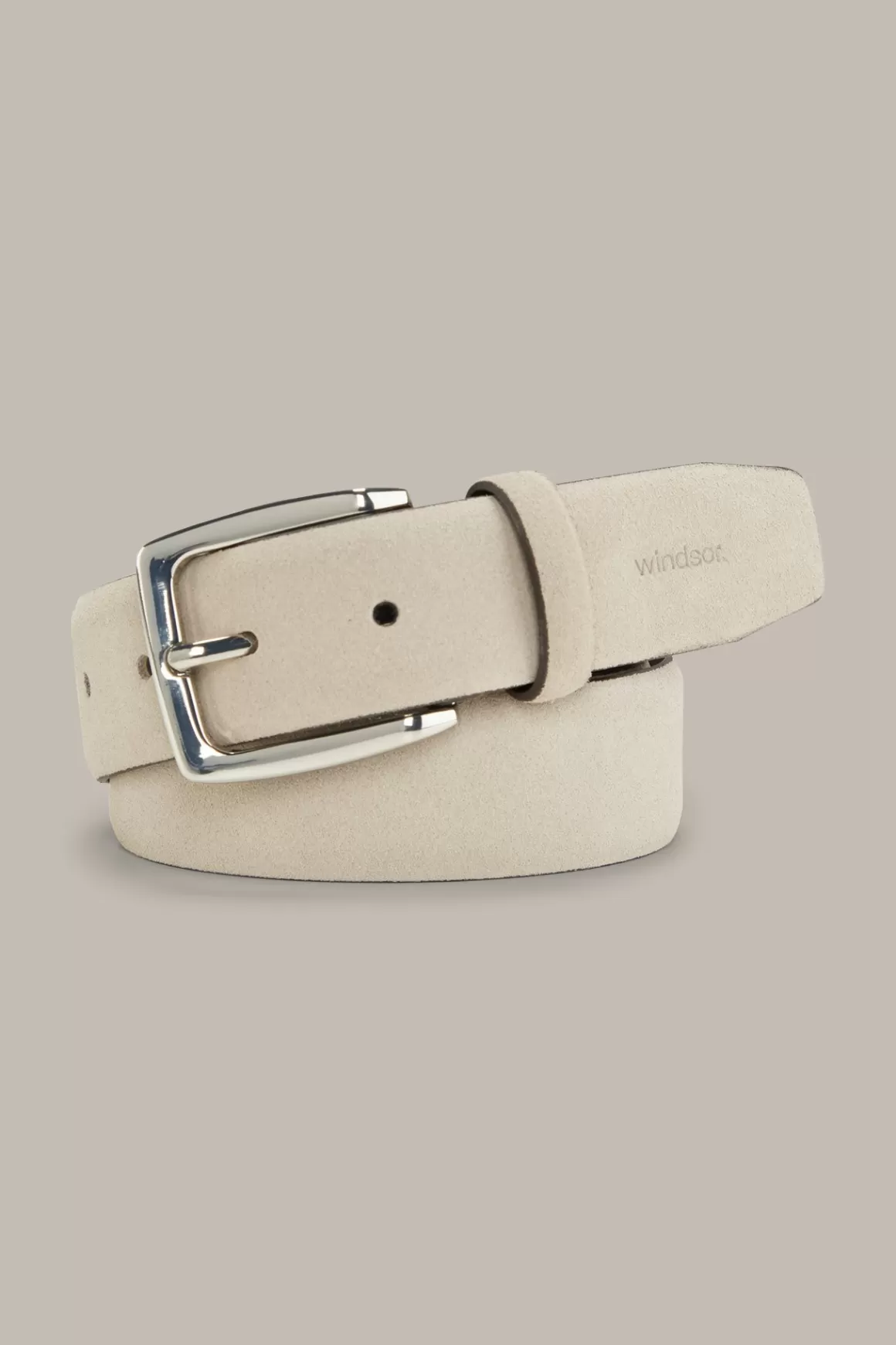 Suede Belt In Beige<Windsor Store