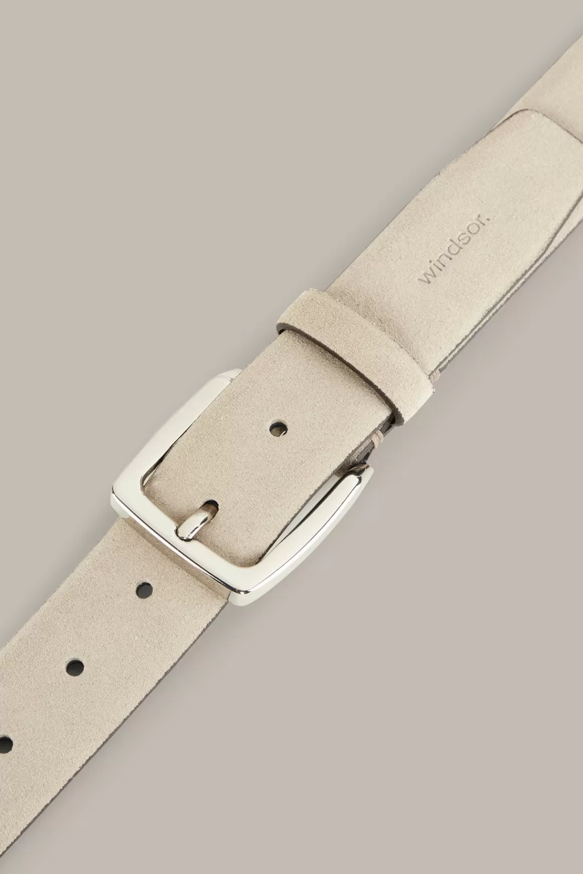 Suede Belt In Beige<Windsor Store