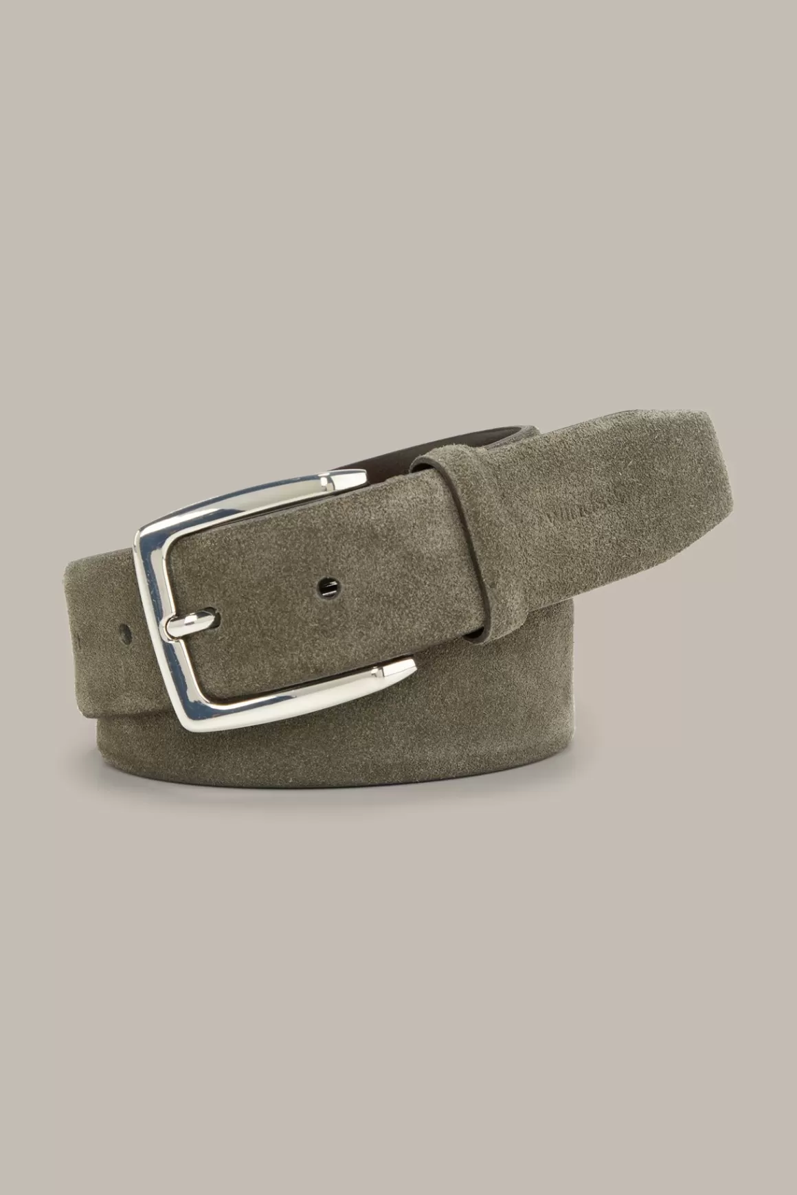 Suede Belt In Khaki<Windsor Hot