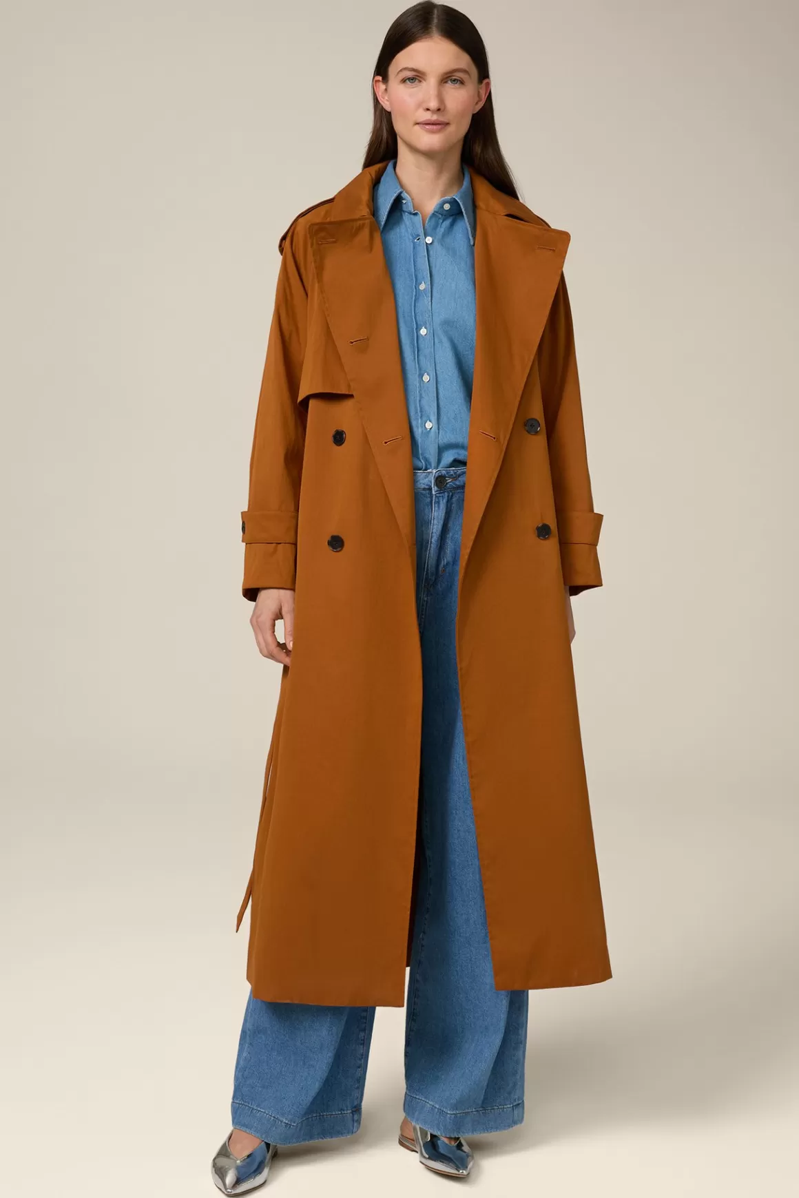 Trench Coat In Copper<Windsor Discount