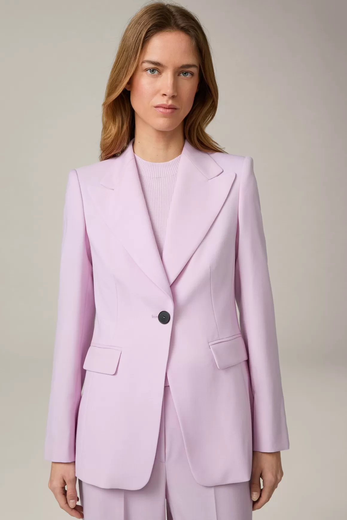 Virgin Wool Blazer In Lilac<Windsor Flash Sale